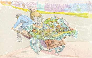 Jacques Villon, Marchands Quatres Saisons, Regards Sur Paris, Lithograph