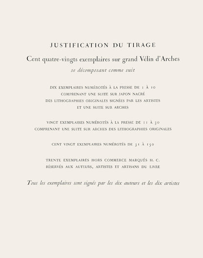 Andr Dunoyer De Segonzac, Les Quais De Paris, Regards Sur Paris, Lithograph