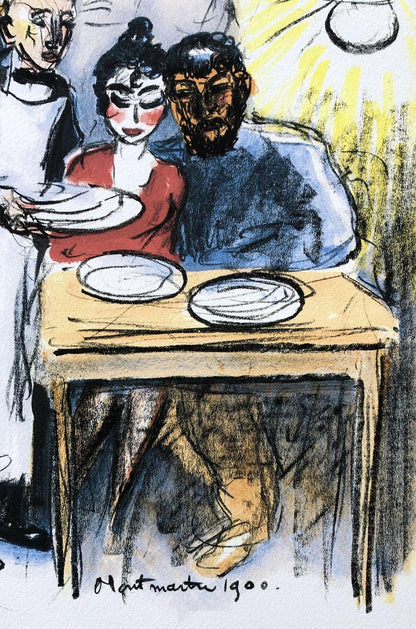 Kees Van Dongen, Montmartre (Juffermans Jl 34), Regards Sur Paris, Lithograph