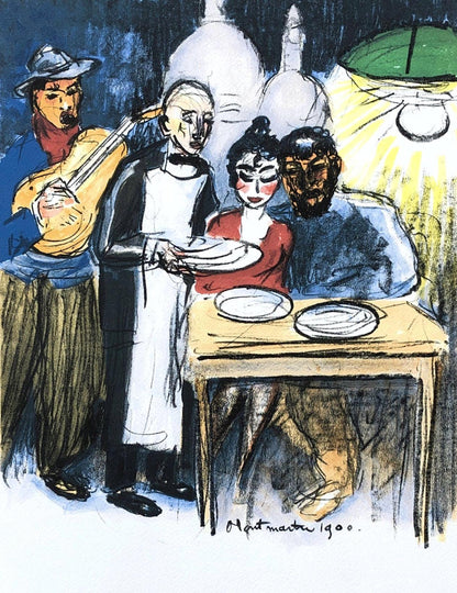 Kees Van Dongen, Montmartre (Juffermans Jl 34), Regards Sur Paris, Lithograph