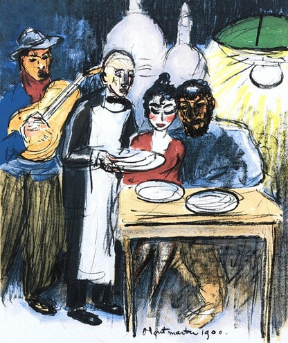 Kees Van Dongen, Montmartre (Juffermans Jl 34), Regards Sur Paris, Lithograph
