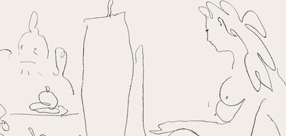 Pablo Picasso, Le Peintre Et Son Modle (Mourlot 355; Bloch 1036), Regards Sur Paris, Lithograph