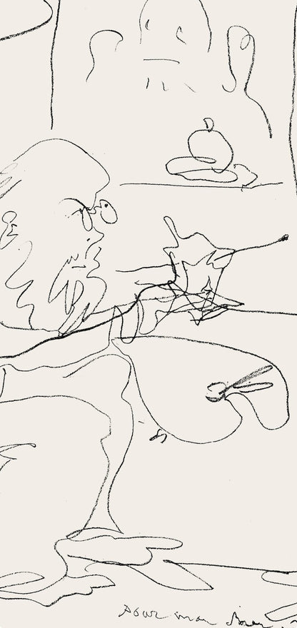 Pablo Picasso, Le Peintre Et Son Modle (Mourlot 355; Bloch 1036), Regards Sur Paris, Lithograph