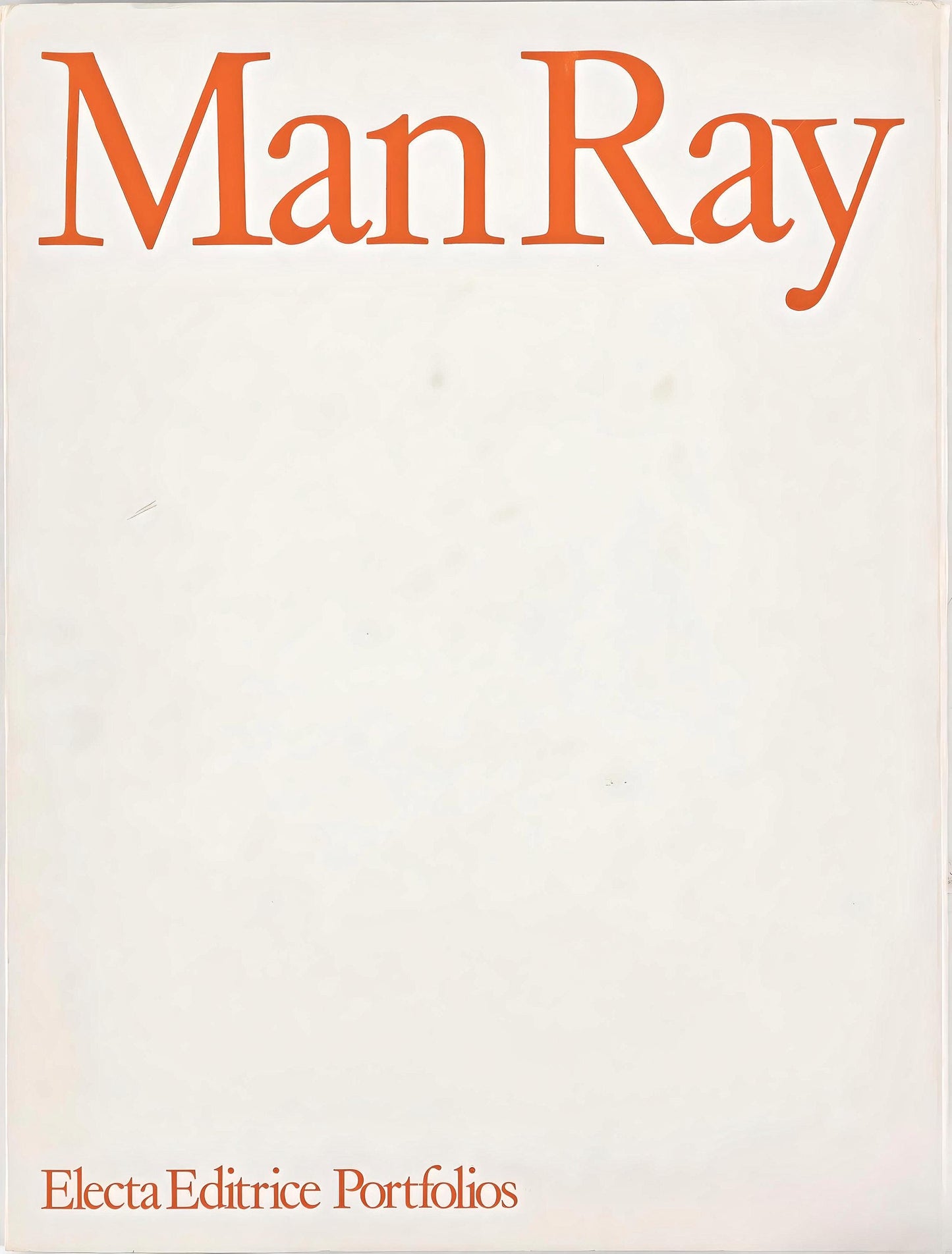 Man Ray, Composition, Man Ray, Electa Editrice Portfolios, Hliogravure