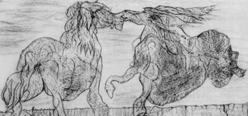 Max Ernst, Composition (Spies/Leppien 222), Histoire Naturelle, Lithograph