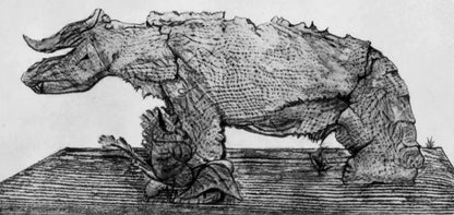 Max Ernst, Composition (Spies/Leppien 222), Histoire Naturelle, Lithograph