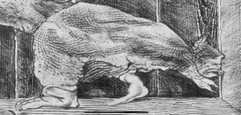 Max Ernst, Composition (Spies/Leppien 222), Histoire Naturelle, Lithograph