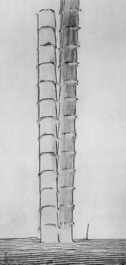 Max Ernst, Composition (Spies/Leppien 222), Histoire Naturelle, Lithograph