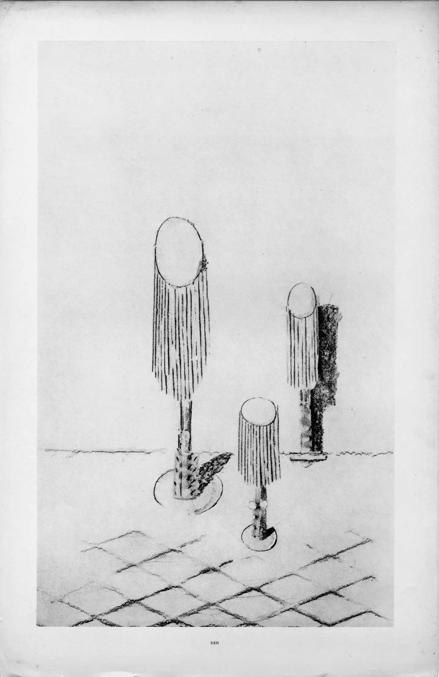 Max Ernst, Composition (Spies/Leppien 222), Histoire Naturelle, Lithograph