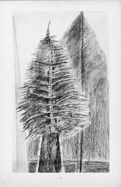 Max Ernst, Composition (Spies/Leppien 222), Histoire Naturelle, Lithograph