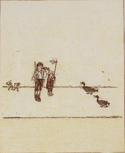 Max Ernst, Composition (Spies/Leppien 218), La Ballade du Soldat, Lithograph