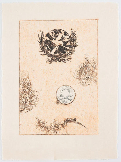 Max Ernst, Composition (Spies/Leppien 218), La Ballade Du Soldat, Lithograph