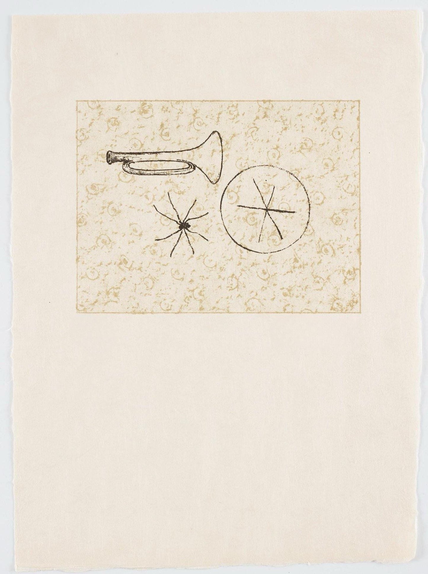 Max Ernst, Composition (Spies/Leppien 218), La Ballade Du Soldat, Lithograph