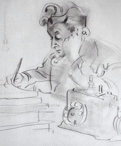 Andr Warnod, Composition, Les Peintres Mes Amis, Lithograph