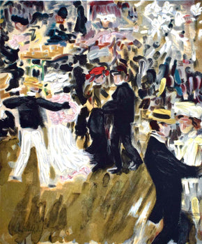 Kees Van Dongen, Composition (Juffermans Jl8C) Peintres Mes Amis, Lithograph