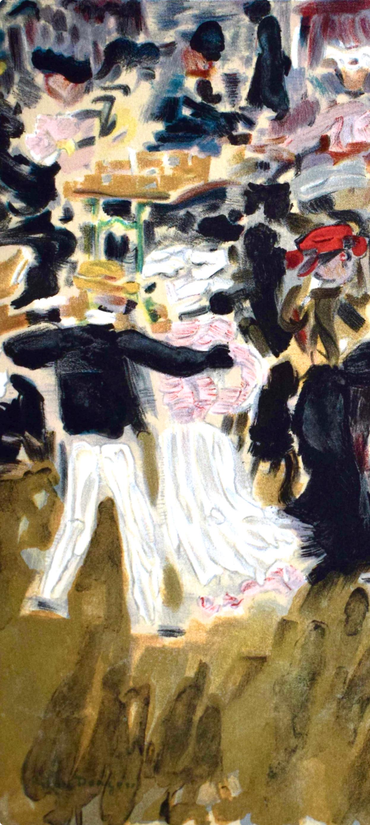 Kees Van Dongen, Composition (Juffermans Jl8C) Peintres Mes Amis, Lithograph