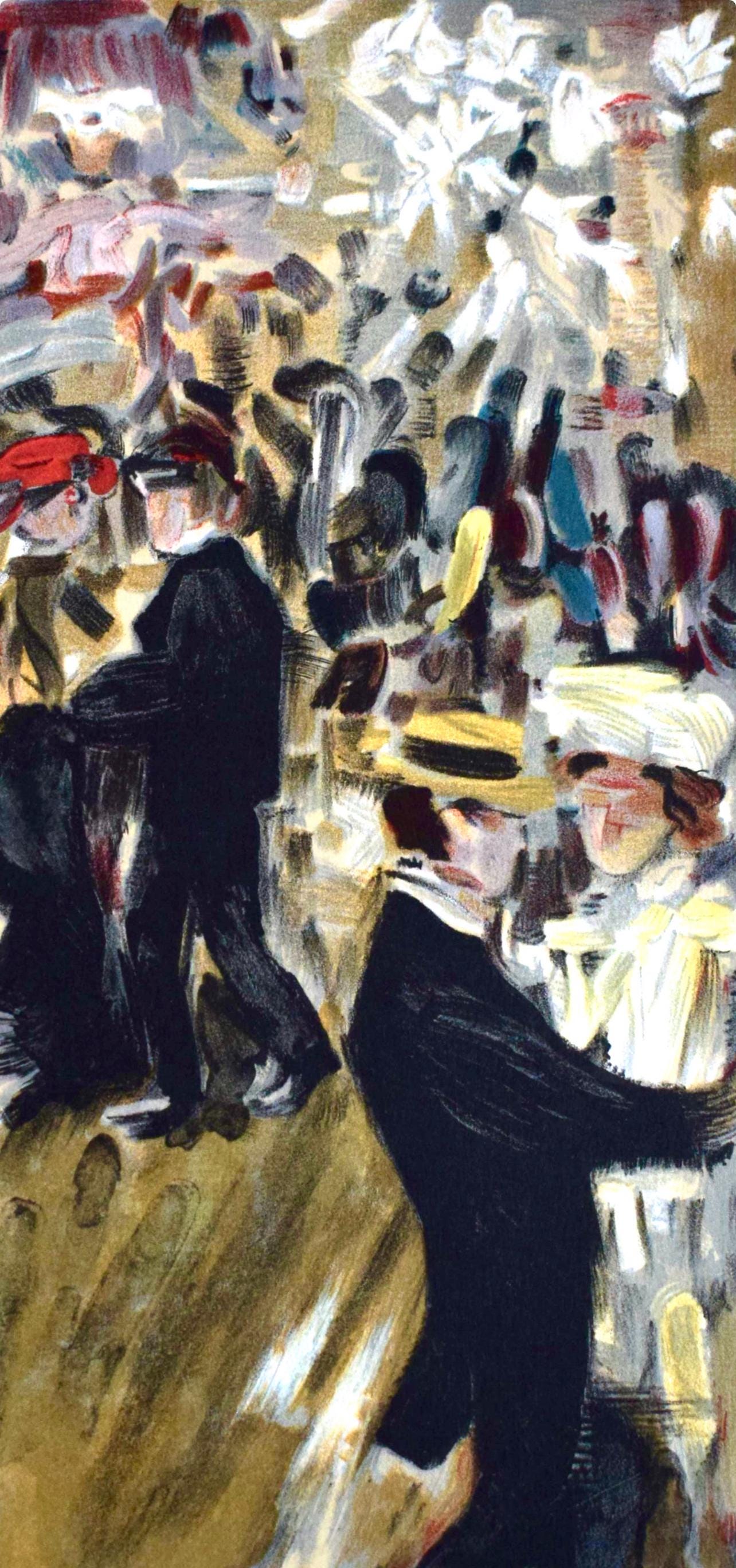 Kees Van Dongen, Composition (Juffermans Jl8C) Peintres Mes Amis, Lithograph