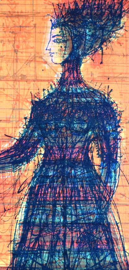 Jean Carzou, Composition, Les Peintres Mes Amis, Lithograph