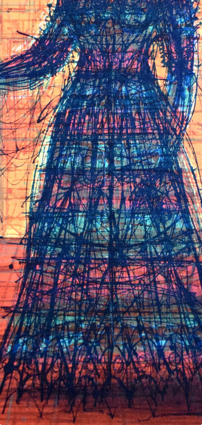 Jean Carzou, Composition, Les Peintres Mes Amis, Lithograph