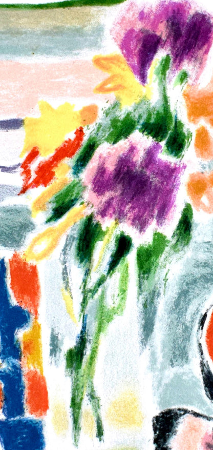 Jules Cavaills, Composition, Les Peintres Mes Amis, Lithograph