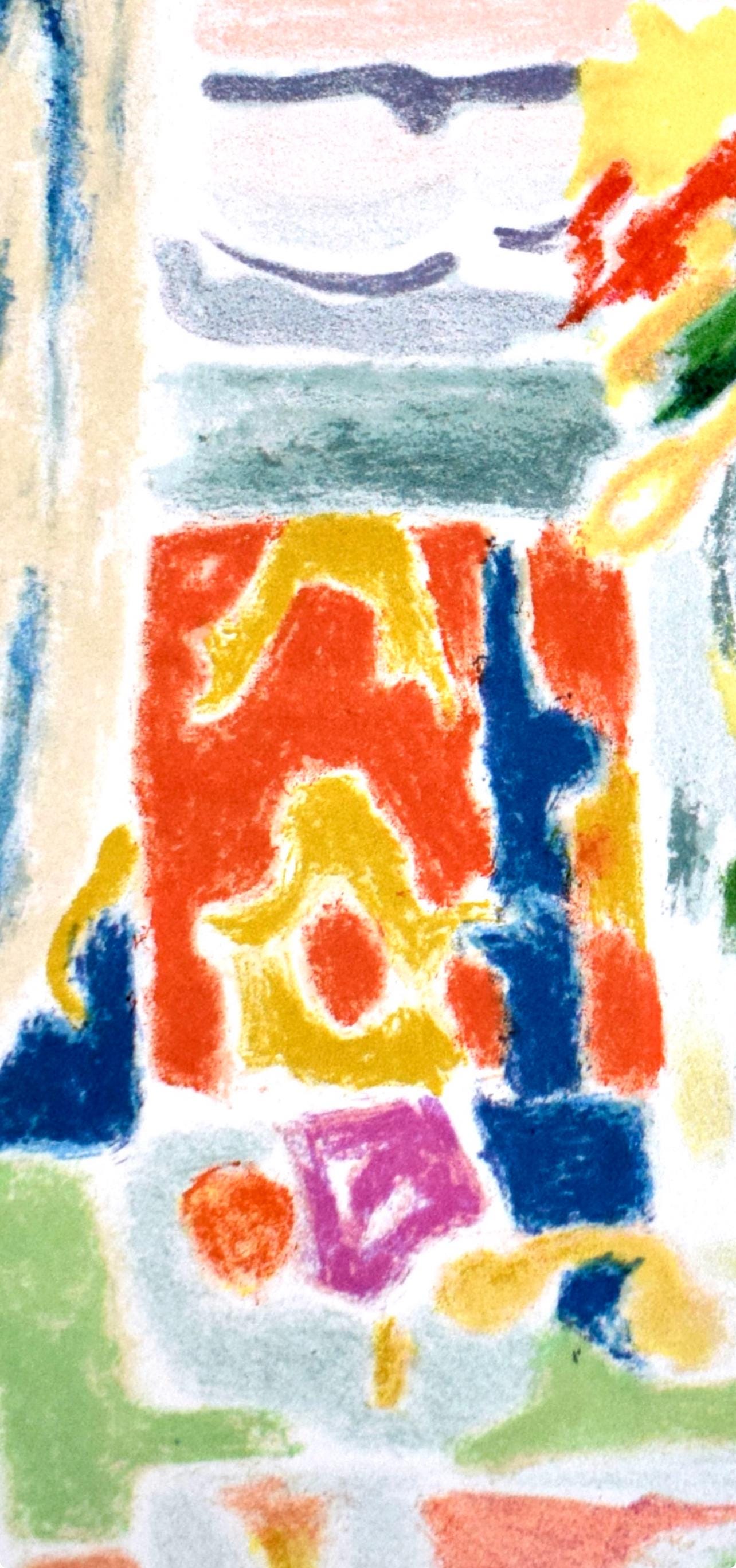 Jules Cavaills, Composition, Les Peintres Mes Amis, Lithograph