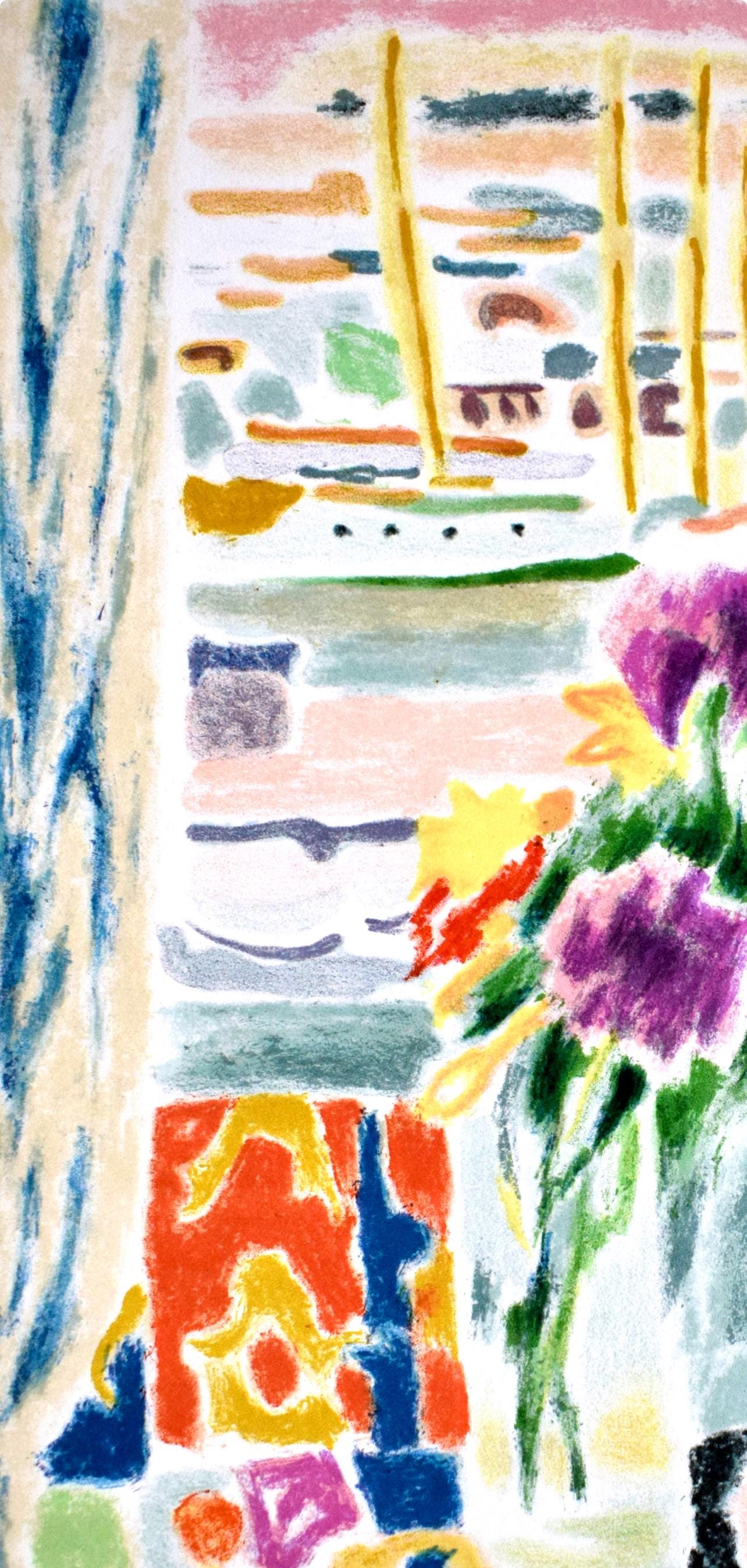 Jules Cavaills, Composition, Les Peintres Mes Amis, Lithograph