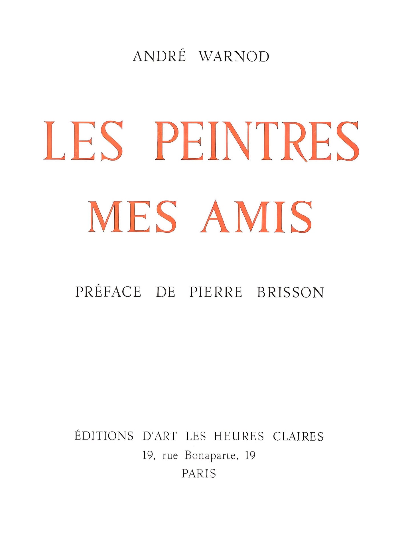 Jules Cavaills, Composition, Les Peintres Mes Amis, Lithograph