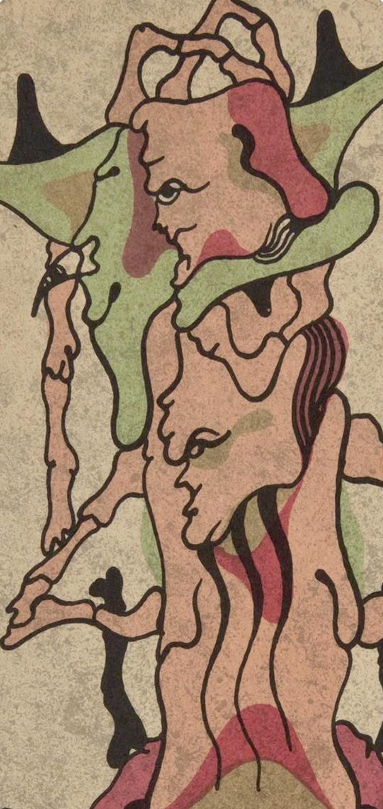 Jorge Camacho, Composition, Ediciones Polgrafa, Redfern Gallery, Lithograph