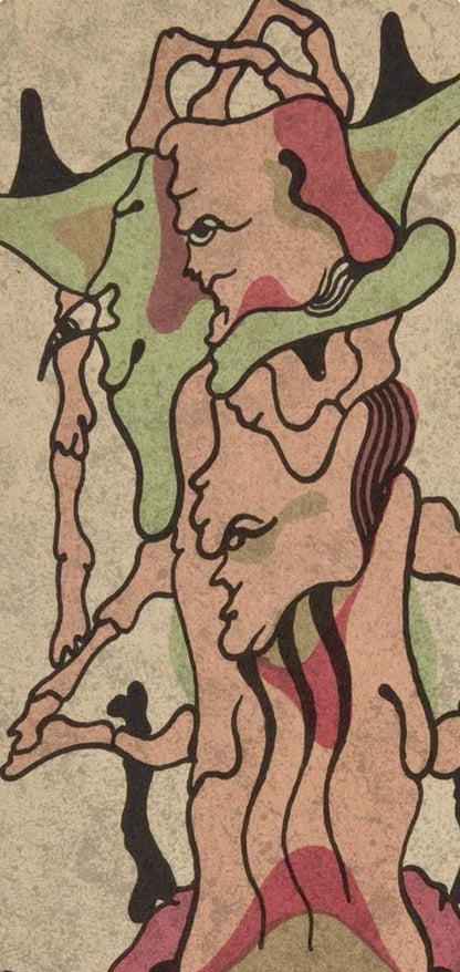 Jorge Camacho, Composition, Ediciones Polgrafa, Redfern Gallery, Lithograph