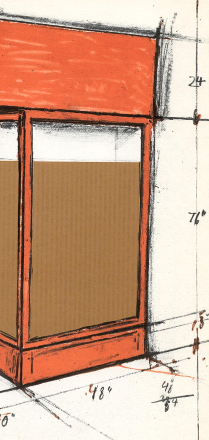 Christo And Jeanne-Claude, Composition, Ediciones Polgrafa, Redfern Gallery, Lithograph