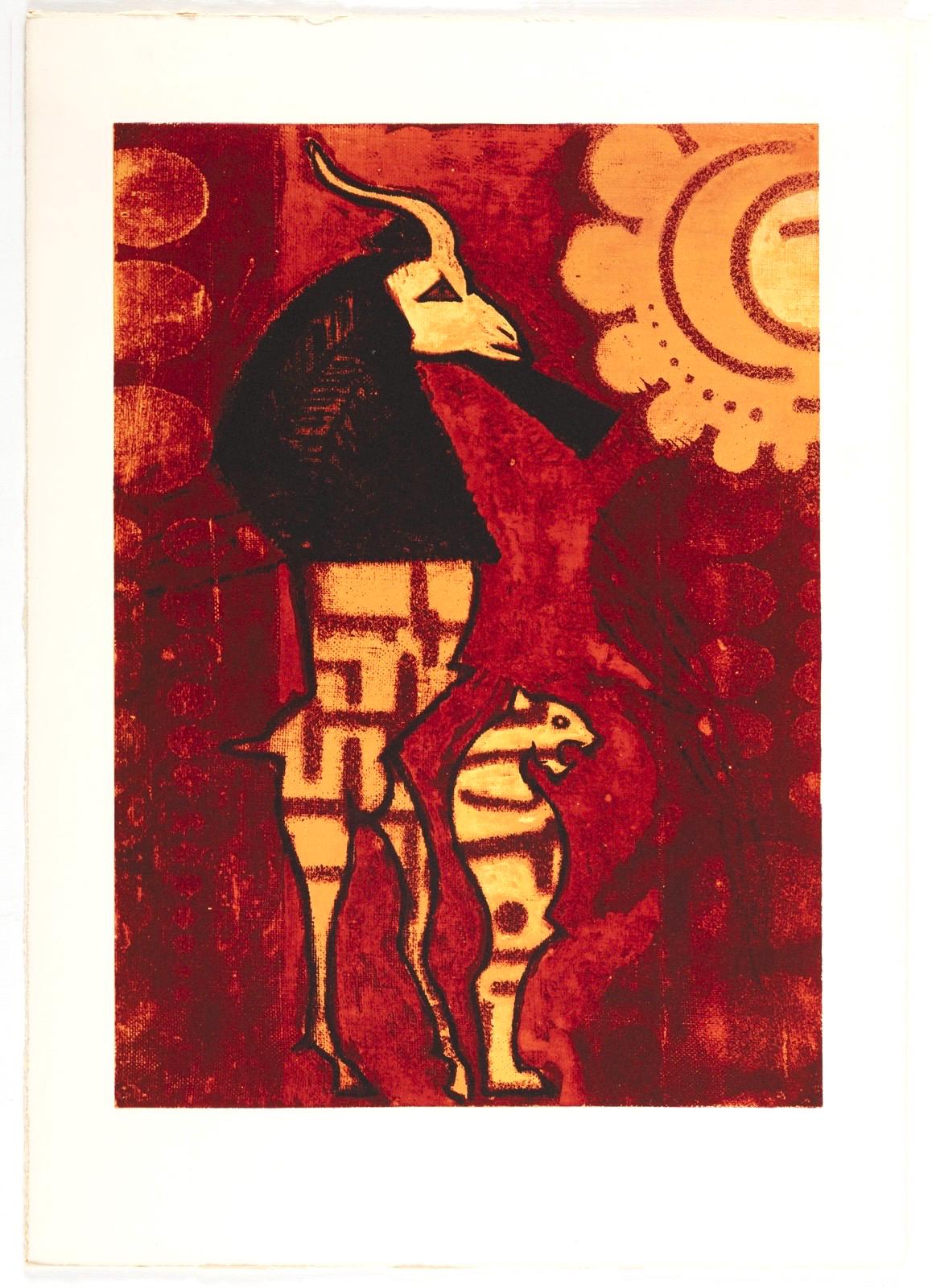 Max Ernst, Judith, Tragdie In Drei Akten, Lithograph