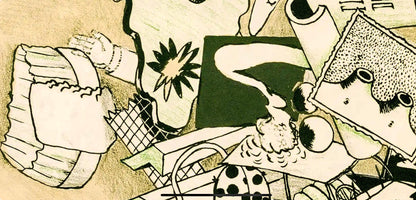 Ren Bertholo, Composition, Suites N8, Rencontres, Lithograph