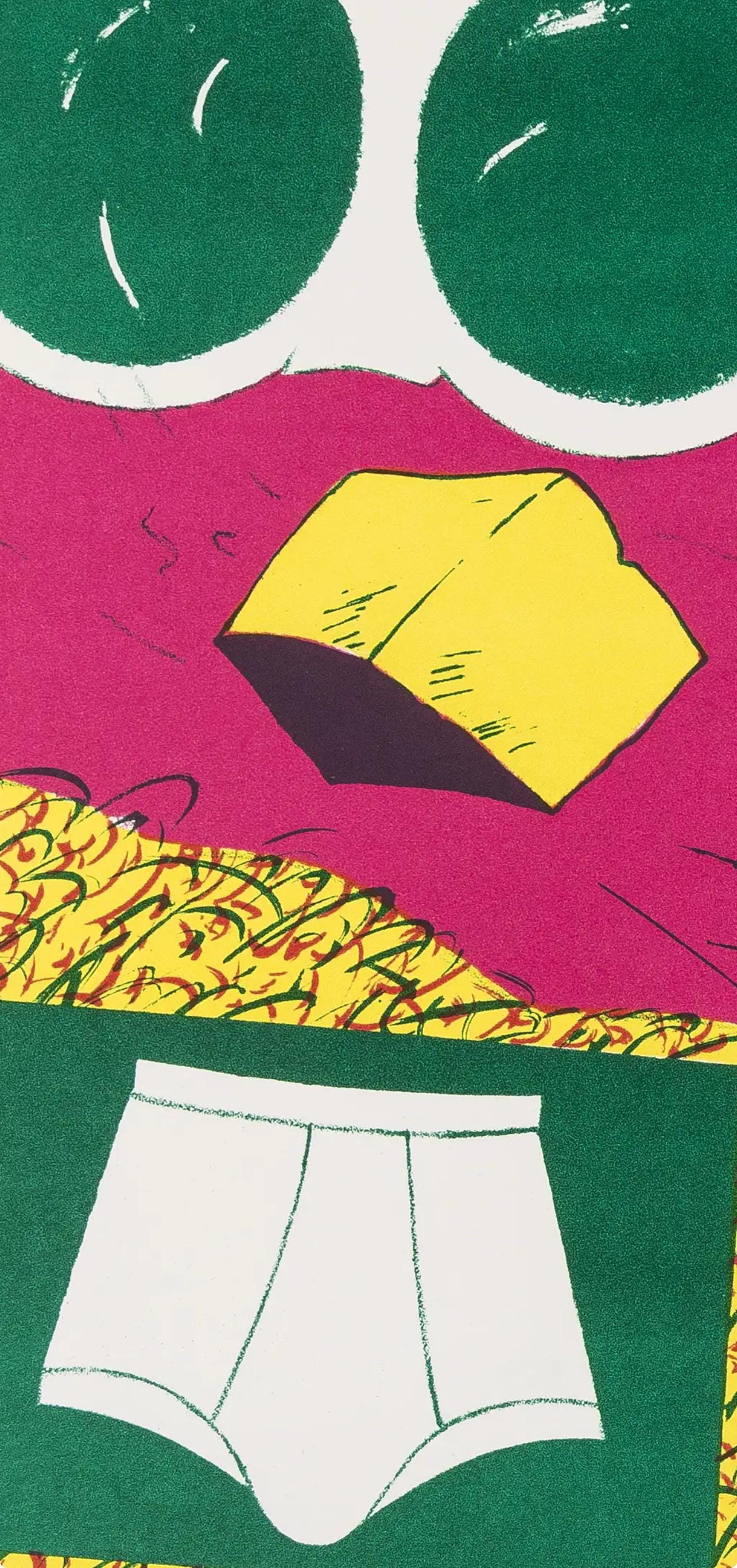 Herv Tlmaque, Composition, Suites N8, Rencontres, Lithograph