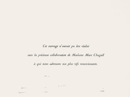 Marc Chagall, Composition (Cramer 61), Le Plafond De L'Opra De Paris, Lithograph