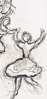 Marc Chagall, Composition (Cramer 61), Le Plafond De L'Opra De Paris, Lithograph