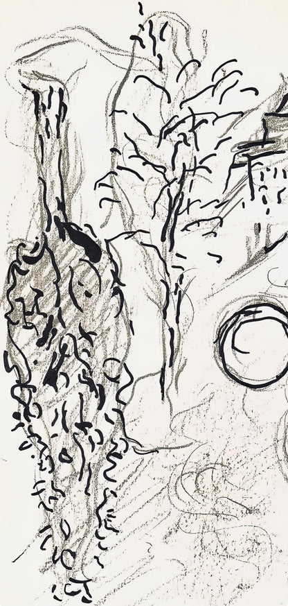 Marc Chagall, Composition (Cramer 61), Le Plafond De L'Opra De Paris, Lithograph