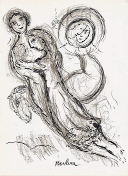 Marc Chagall, Composition (Cramer 61), Le Plafond De L'Opra De Paris, Lithograph