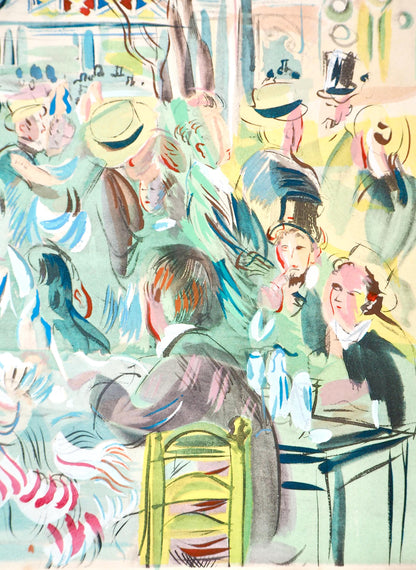 Raoul Dufy, Composition, Eaux-De-Vie, Esprit De La Fleur Et Du Fruit, Lithograph