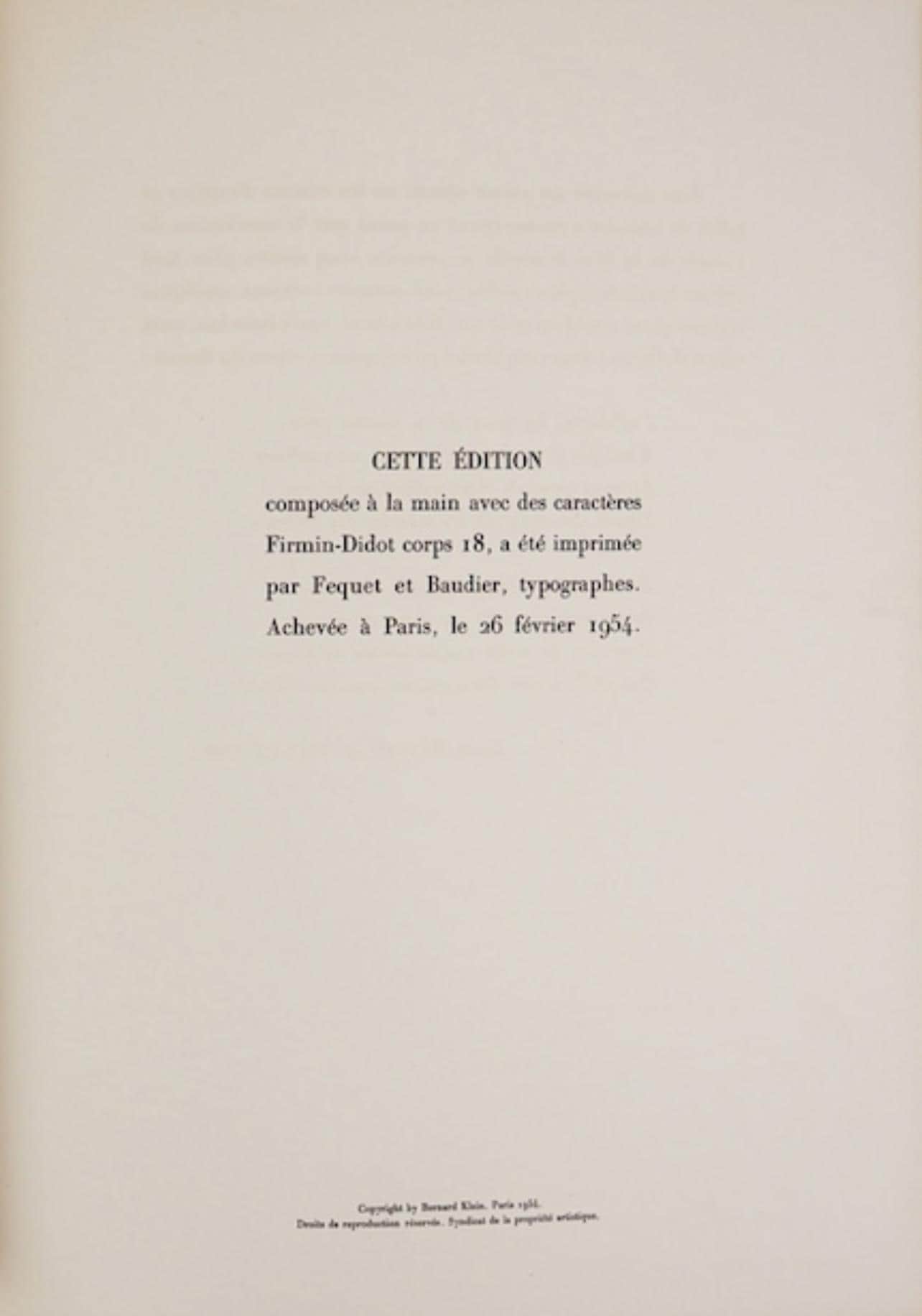 Raoul Dufy, Composition, Eaux-De-Vie, Esprit De La Fleur Et Du Fruit, Lithograph