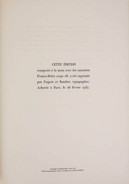 Raoul Dufy, Composition, Eaux-De-Vie, Esprit De La Fleur Et Du Fruit, Lithograph