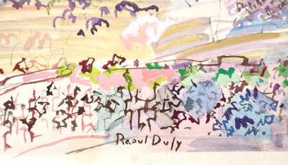 Raoul Dufy, Composition, Eaux-De-Vie, Esprit De La Fleur Et Du Fruit, Lithograph