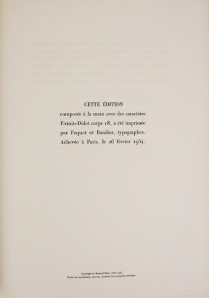 Raoul Dufy, Composition, Eaux-De-Vie, Esprit De La Fleur Et Du Fruit, Lithograph