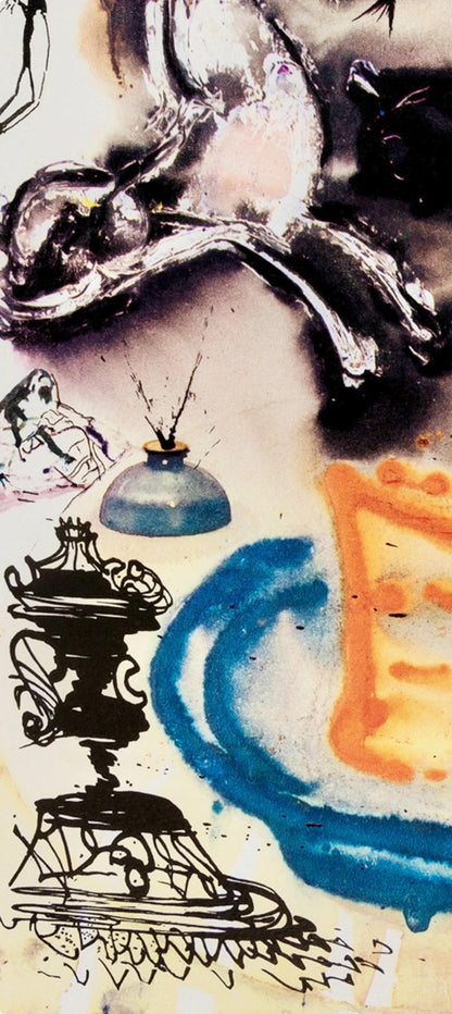 Salvador Dal, Composition (Field 69-5, A-M), Alice'S Adventures In Wonderland, Hliogravure