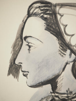 Pablo Picasso, Composition (Orozco 238), Picasso, La Flte Double, Lithograph