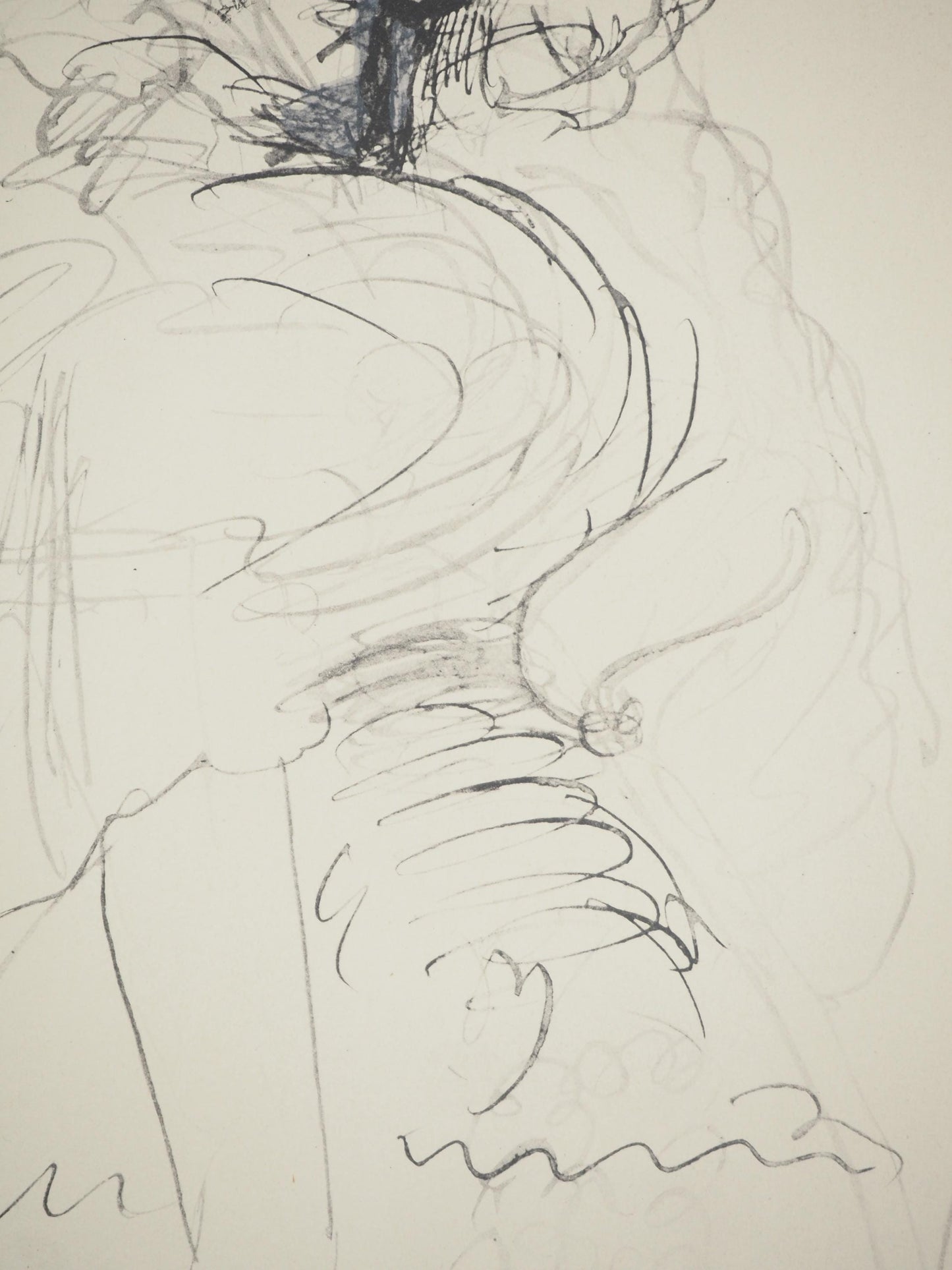 Pablo Picasso, Composition (Orozco 238), Picasso, La Flte Double, Lithograph