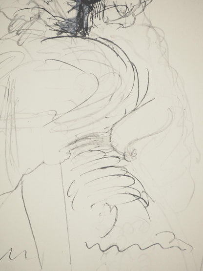 Pablo Picasso, Composition (Orozco 238), Picasso, La Flte Double, Lithograph
