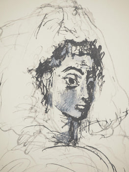 Pablo Picasso, Composition (Orozco 238), Picasso, La Flte Double, Lithograph