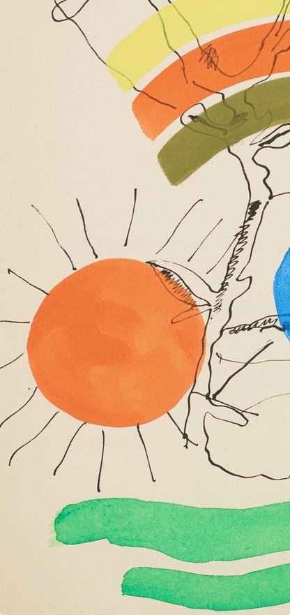 Fernand Lger, Composition (Saphire 24-38), Les Illuminations, Lithograph