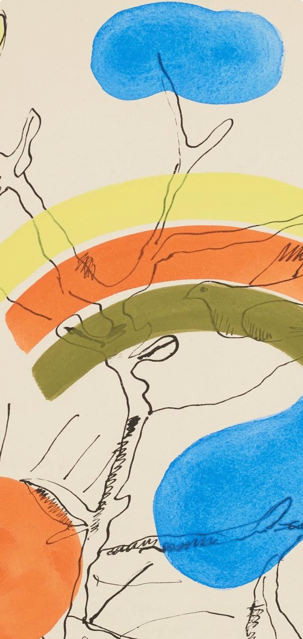 Fernand Lger, Composition (Saphire 24-38), Les Illuminations, Lithograph