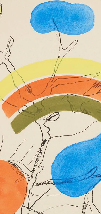 Fernand Lger, Composition (Saphire 24-38), Les Illuminations, Lithograph